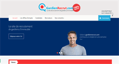 Desktop Screenshot of gardienrecrut.com